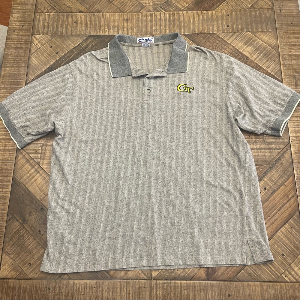 Vintage Cintas Georgia Tech polo shirt Size XXL